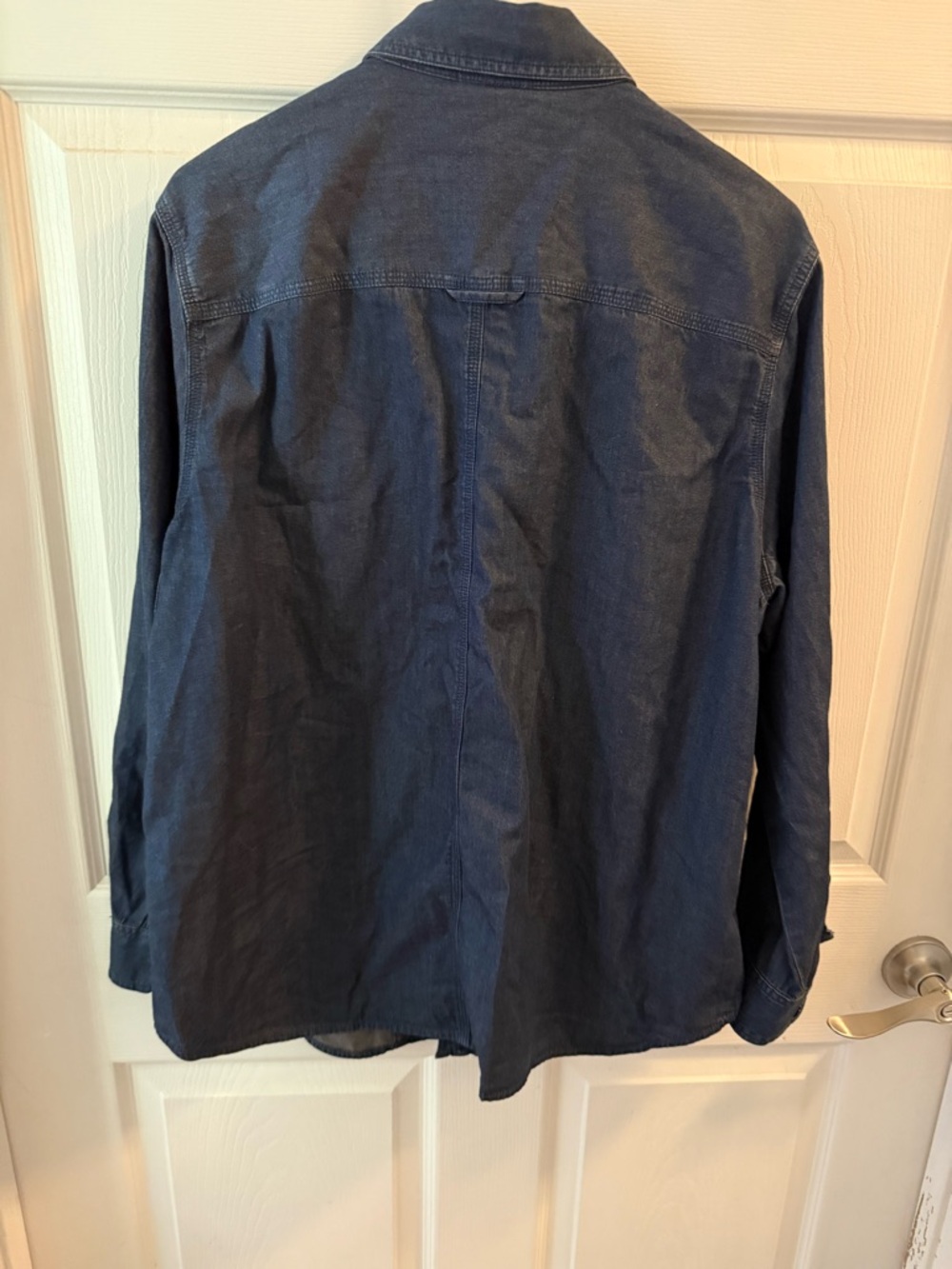 Ralph Lauren Dark Denim Button-Up Top - Picture 6 of 10